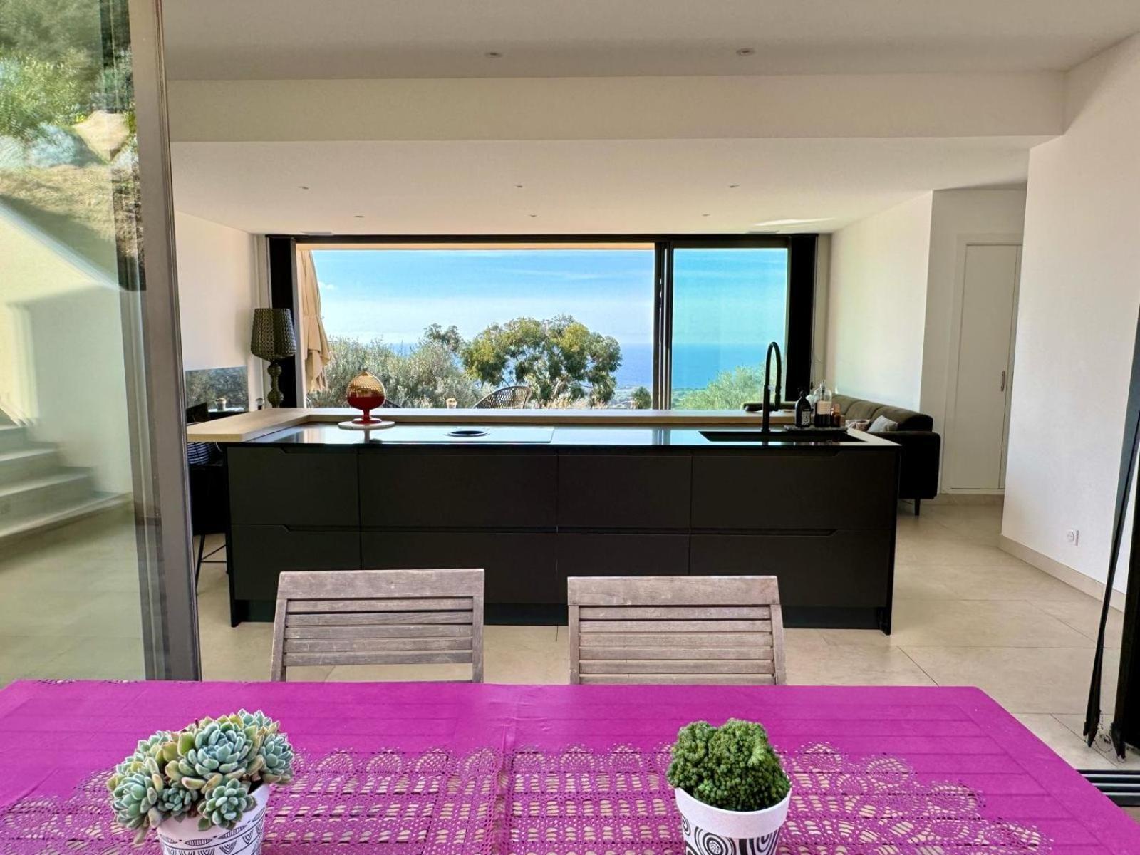 Super Villa Moderne Corbara Vue Mer Exterior foto